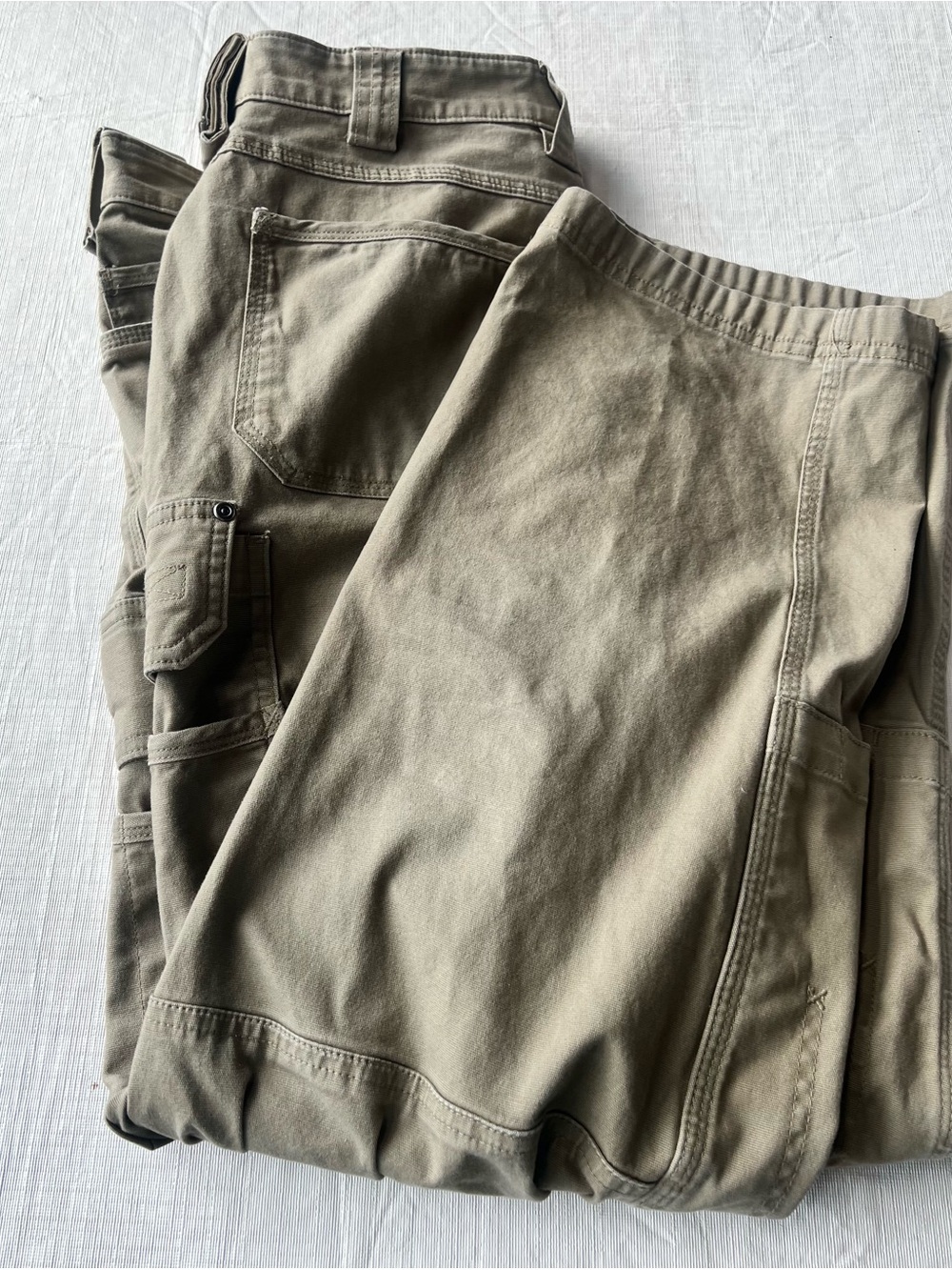 Duluth Men's Casual Work Pants in Tan 38x30